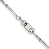 Sterling Silver 1.25mm Fancy Beaded Box Chain - QP-3700E0BD-6112