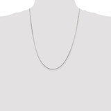 Sterling Silver 1.25mm Octagonal Snake Chain - QO-1F741BD4-7802