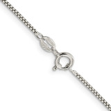 Sterling Silver 1.25mm Round Box Chain - QH-707CBA3F-3099