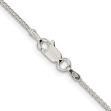 Sterling Silver 1.25mm Round Spiga Chain - QS-B0825D7E-2894