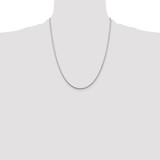 Sterling Silver 1.25mm Snake Chain w/4in ext.