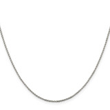 Sterling Silver 1.25mm Twisted Box Chain - QP-1B86231D-6186