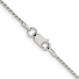Sterling Silver 1.2mm Diamond-cut Rope Chain - QD-84A415E4-4735