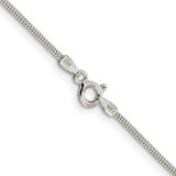 Sterling Silver 1.2mm Round Snake Chain - QS-D408A495-1569