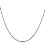 Sterling Silver 1.2mm Snake Chain w/4in ext.