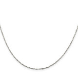 Sterling Silver 1.2mm Twisted Serpentine Chain - QP-CB91F9F4-2350