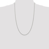 Sterling Silver 1.35mm 8 Sided Diamond-cut Box Chain - QB-30AC2409-6269