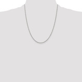 Sterling Silver 1.35mm 8 Sided Diamond-cut Box Chain - QB-5620C9FD-2445