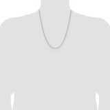 Sterling Silver 1.3mm 8 Sided D/C Double Spiga Chain - QD-482E34A4-5602