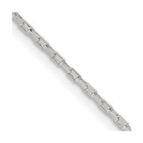Sterling Silver 1.3mm Elongated Box Chain - QP-18E3C175-4262
