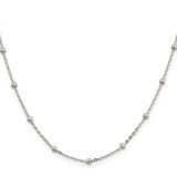 Sterling Silver 1.3mm Fancy Beaded Chain - QP-83363870-2872