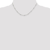 Sterling Silver 1.3mm Fancy Beaded Chain - QP-F6715939-9455