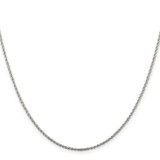 Sterling Silver 1.3mm Loose Rope Chain - QF-DFE71B26-4905