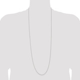 Sterling Silver 1.3mm Solid Rope Chain - QD-8ED114C1-7537