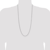 Sterling Silver 1.45mm 8 Sided D/C Double Spiga Chain - QD-9AD86499-2285