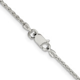 Sterling Silver 1.45mm Diamond-cut Round Spiga Chain - QS-03048ADC-7372
