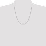 Sterling Silver 1.4mm Diamond-cut Rolo Chain - QP-9EFF50BE-4097