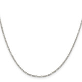 Sterling Silver 1.4mm Figaro Chain - QF-71A1BE71-2140