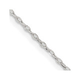 Sterling Silver 1.4mm Flat Oval Cable Chain - QP-63758FC1-3937