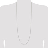 Sterling Silver 1.4mm Flat Oval Cable Chain - QP-D960A60F-3471