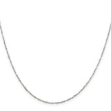 Sterling Silver 1.4mm Twisted Serpentine Chain - QP-CAAF797B-1133