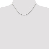 Sterling Silver 1.5mm 8 Sided Diamond-cut Box Chain - QB-0222436B-9652