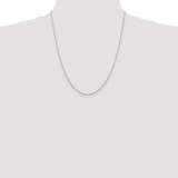Sterling Silver 1.5mm Cable Chain w/4in ext.
