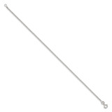 Sterling Silver 1.5mm Curb Chain Anklet - QC-7A8B465E-8403