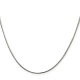 Sterling Silver 1.5mm Diamond-cut Flat Snake Chain - QS-2143364B-2339