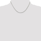 Sterling Silver 1.5mm Diamond-cut Flat Snake Chain - QS-74BACC9B-2408