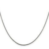 Sterling Silver 1.5mm Round Box Chain - QH-2816C20A-6403