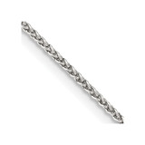 Sterling Silver 1.5mm Round Spiga Chain - QS-6476A07F-4220
