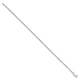 Sterling Silver 1.5mm Round Spiga Chain Anklet - QS-8A4F33E2-2589