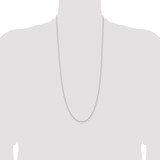 Sterling Silver 1.5mm Solid Rope Chain - QD-801E64F1-8228