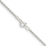 Sterling Silver 1.5mm Solid Rope Chain - QD-9CF4A68E-7728