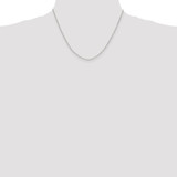Sterling Silver 1.65mm Diamond-cut Long Link Cable Chain - QP-DA87517F-9403