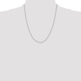 Sterling Silver 1.65mm Diamond-cut Long Link Cable Chain - QP-DB6E3476-4723