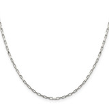 Sterling Silver 1.65mm Elongated Box Chain - QP-D84613C7-8731