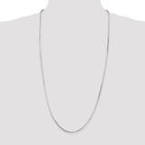 Sterling Silver 1.65mm Octagonal Snake Chain - QO-F4D33D61-9531