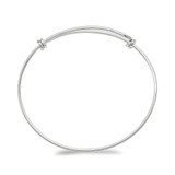 Sterling Silver 1.65mm Wire Expandable Bangle