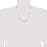 Sterling Silver 1.6mm Forzantine Cable Chain - QP-02580919-9306