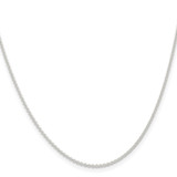 Sterling Silver 1.6mm Forzantine Cable Chain - QP-C24B1319-6131