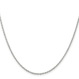 Sterling Silver 1.6mm Loose Rope Chain - QF-4C35780A-5448