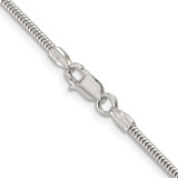 Sterling Silver 1.6mm Round Snake Chain - QS-D7B44A40-9174