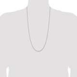 Sterling Silver 1.6mm Round Spiga Chain - QS-89616118-9684