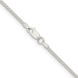 Sterling Silver 1.6mm Round Spiga Chain - QS-D13DE60F-9359