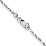 Sterling Silver 1.6mm Twisted Serpentine Chain - QP-7991ACFC-1659