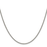 Sterling Silver 1.75mm Curb Chain - QC-BE1D7962-1298