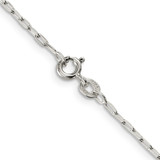 Sterling Silver 1.75mm Elongated Open Link Chain - QF-D6DD60D2-5396