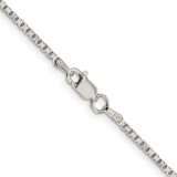 Sterling Silver 1.7mm 8 Sided Diamond-cut Box Chain - QB-72AC3CB4-8369